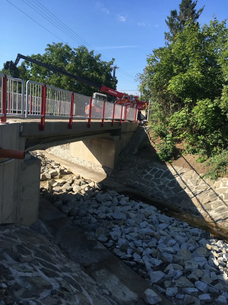 Most ev.č. M-19 ma ulici Padlých hrdinov Prešov – Solivar - rekonštrukcia